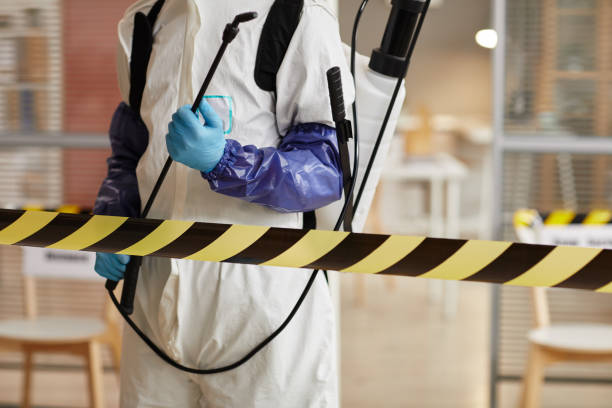 Professional Unattended Death Cleanup technician working in Franklin, NE